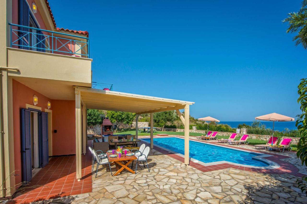 Villa Skala Seaview By Villa Plus Spathíon المظهر الخارجي الصورة