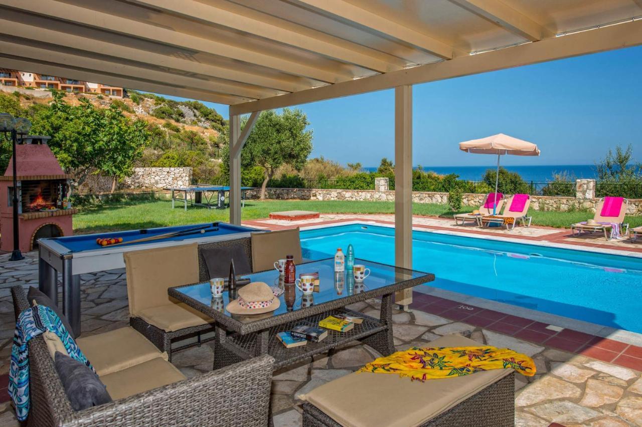 Villa Skala Seaview By Villa Plus Spathíon المظهر الخارجي الصورة