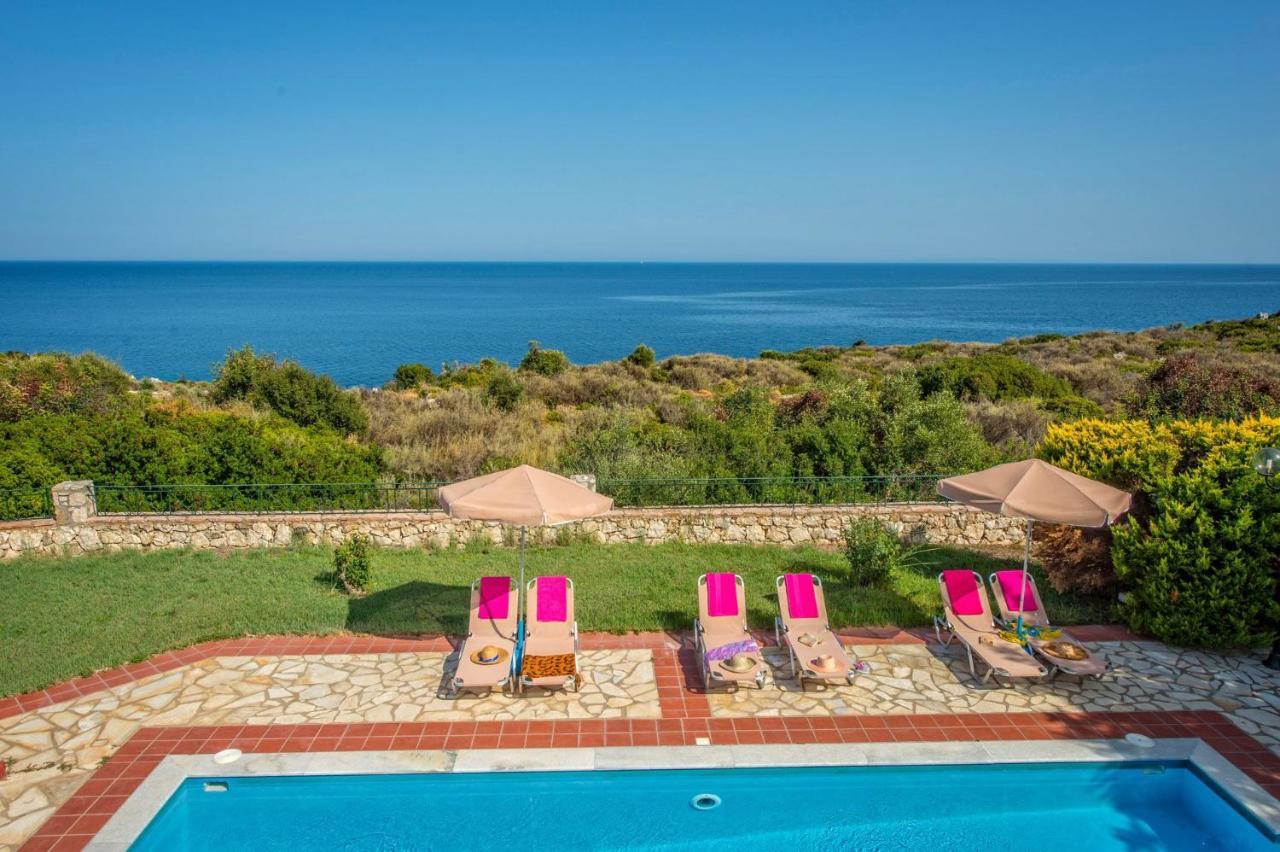 Villa Skala Seaview By Villa Plus Spathíon المظهر الخارجي الصورة