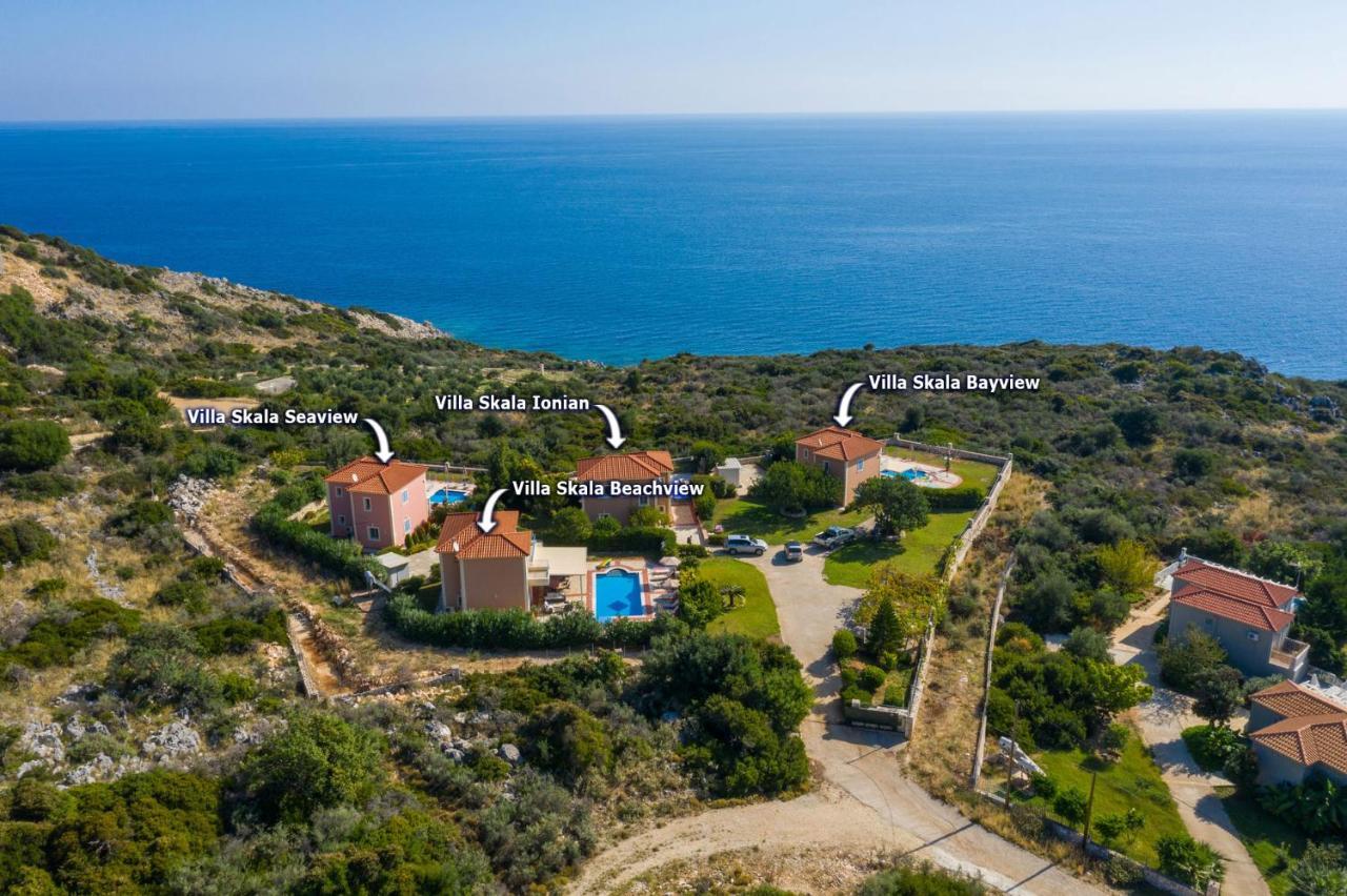 Villa Skala Seaview By Villa Plus Spathíon المظهر الخارجي الصورة