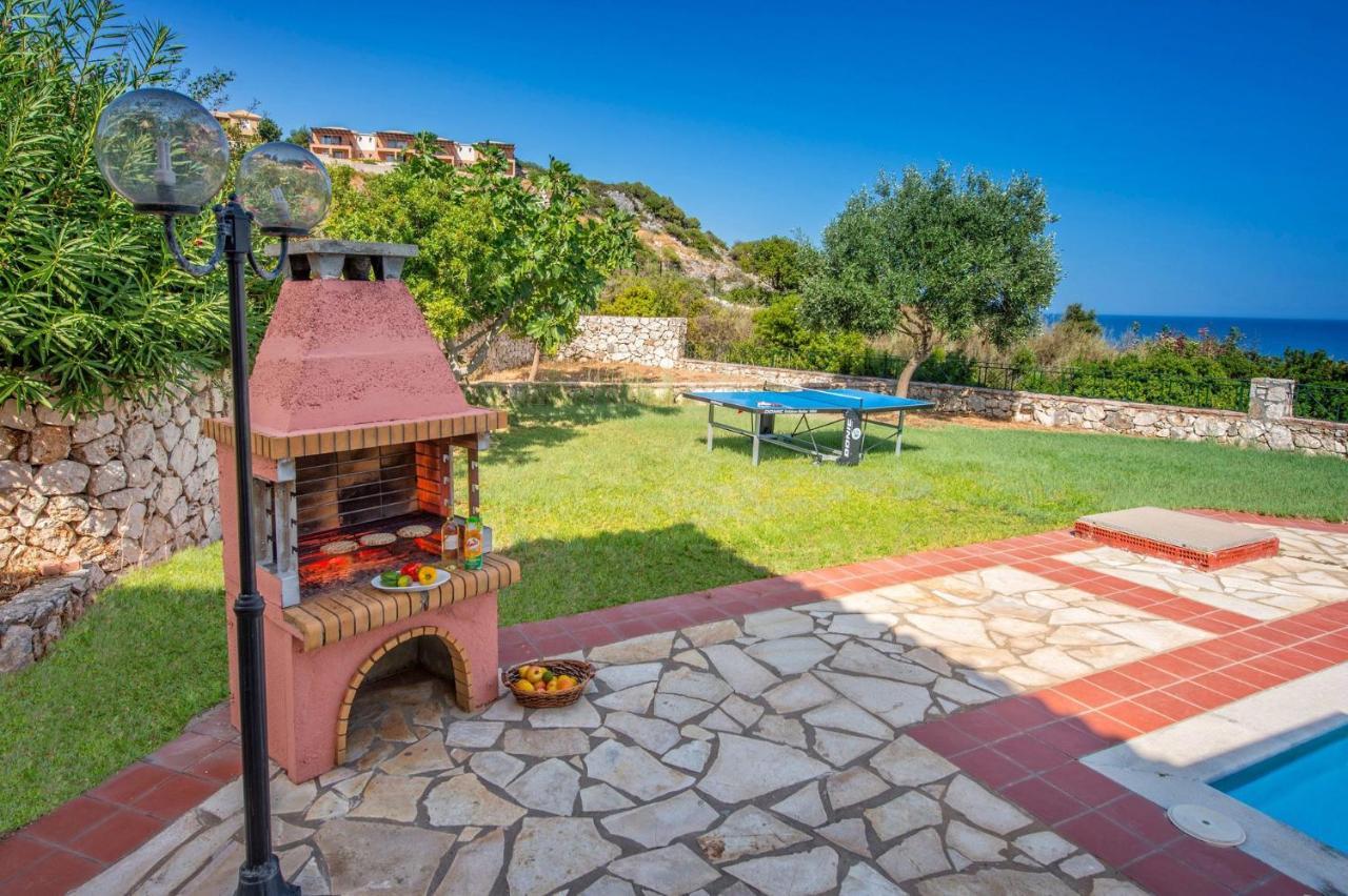Villa Skala Seaview By Villa Plus Spathíon المظهر الخارجي الصورة